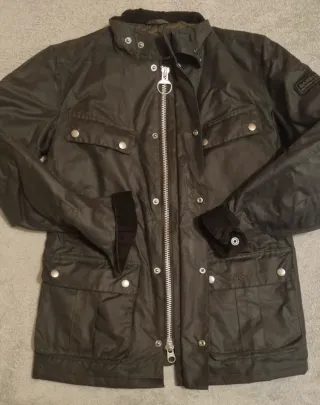 Barbour Internacional Duke Wax Jacket Verde