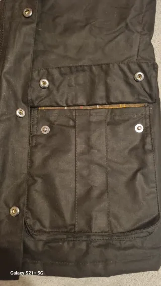 Barbour Internacional Duke Wax Jacket Verde