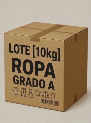 Lote Ropa Grado A 10kg Diferentes marcas
