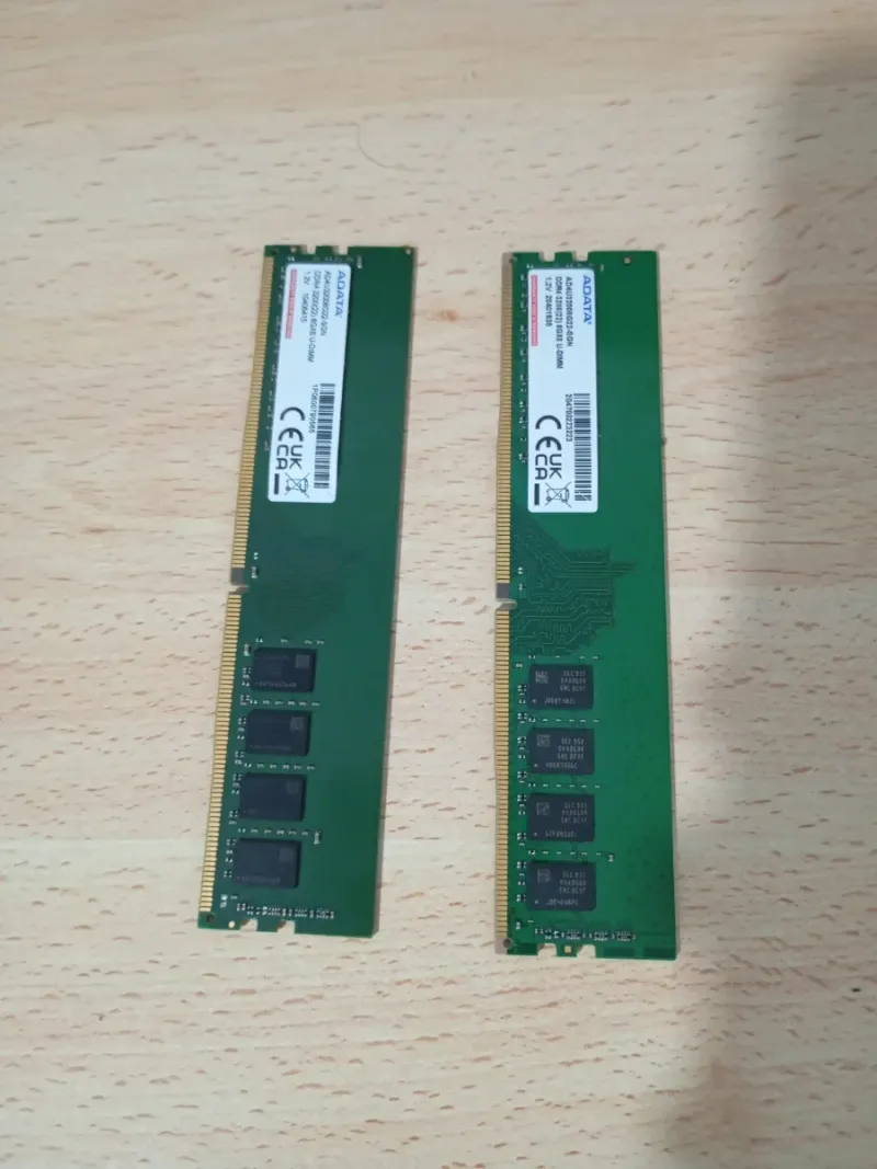 2x 8GB DDR4 3200MHz ADATA RAM