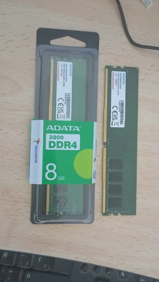 2x 8GB DDR4 3200MHz ADATA RAM afbeelding 3
