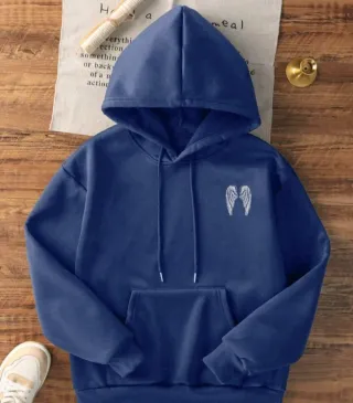 Sudadera con alas de lentejuelas