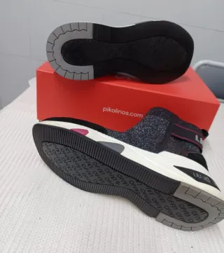 Botines elásticos Liu Jo negros y plateados