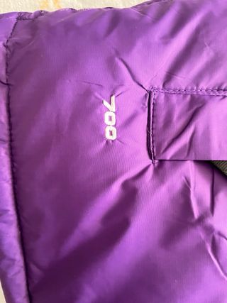 Chaleco The North Face 700 Negro/Morado