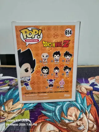 Funko Pop Vegeta 614 Dragon Ball Z