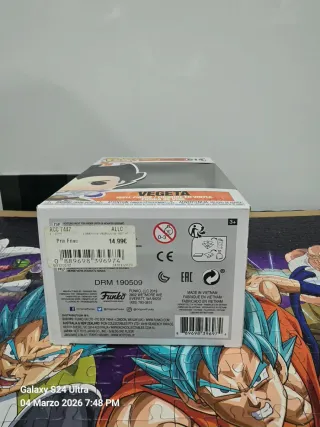 Funko Pop Vegeta 614 Dragon Ball Z