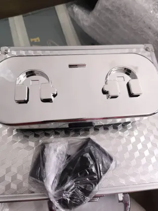 Portagafas BMW Negro Brillante