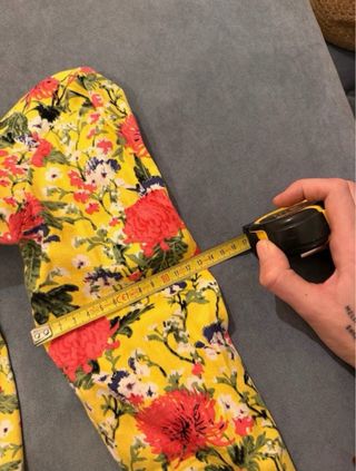 Traje Flamenca Amarillo Flores
