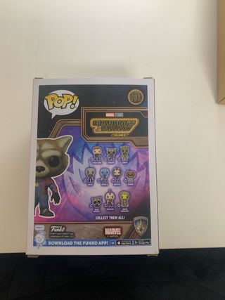 Funko Pop Rocket Guardianes Galaxia 1202.