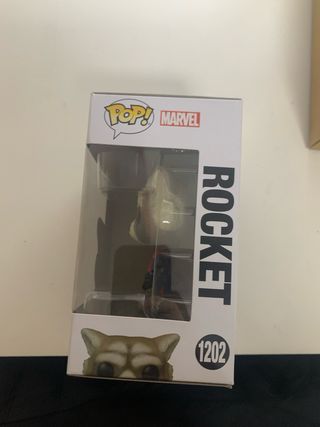 Funko Pop Rocket Guardianes Galaxia 1202.