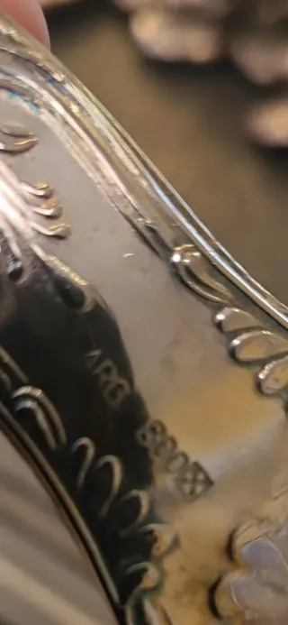 Set 51 posate Placcate Argento 800