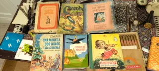 Raccolta di libri per bambini antichi