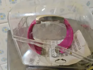 Orologio donna bracciale rosa e argento