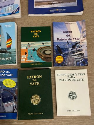 Libros examen Patron de Yate barco