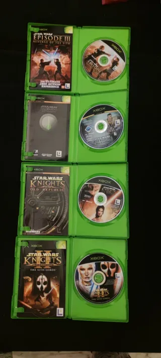 4 Juegos Star Wars Xbox