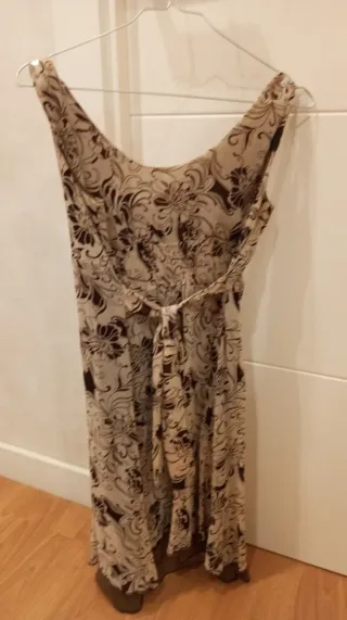 Vestido tirantes estampado floral