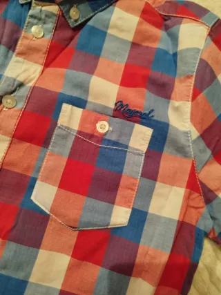 Camisa cuadros Mayoral Talla 8