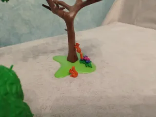 Playmobil Bosque con árboles y jabalíes YY