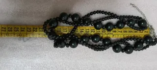 Gargantilla multicapa negra