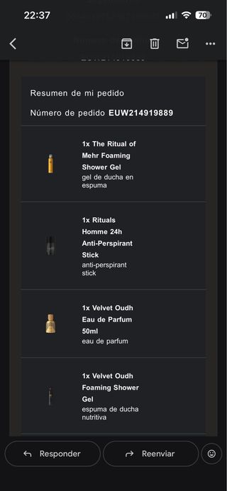 Colonia Rituals Velvet Oudth Eau de Parfum