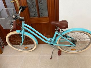 Bicicleta Elops azul niña Btwin