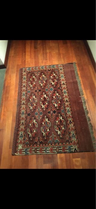 Alfombra Bolsa Chuval Yomut 1890/1900 Asia Central
