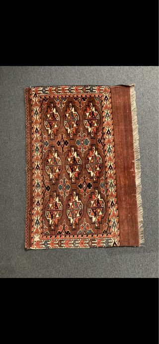 Alfombra Bolsa Chuval Yomut 1890/1900 Asia Central