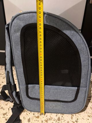 Mochila Transportín Mascota celeste