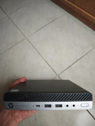 HP EliteDesk 800 G4 - Negro