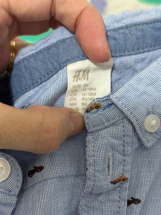 Camisa niño 12-18 meses coches