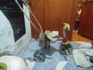 Triciclo Smoby con manillar