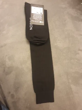 Calcetines Silbon Caballero Negros