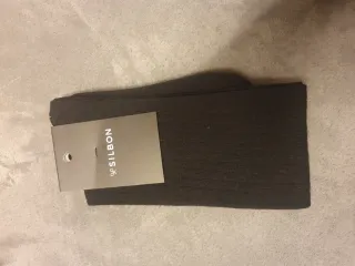 Calcetines Silbon Caballero Negros