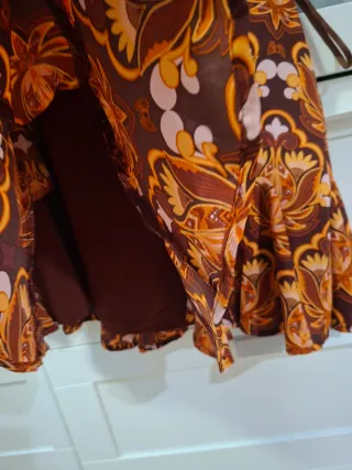 Falda mini Camaleónica estampado floral