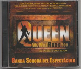 CD Queen We Will Rock You Madrid Cast