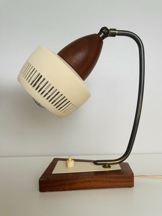 Pareja Lámparas Mesa Mid Century