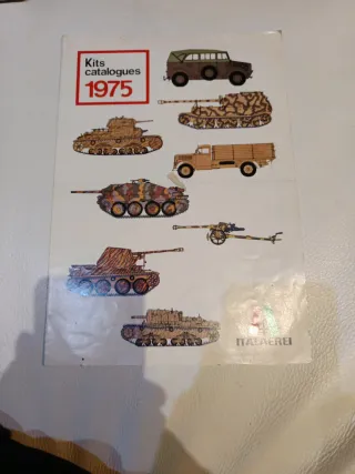 Antiguo catalogo de maquetas