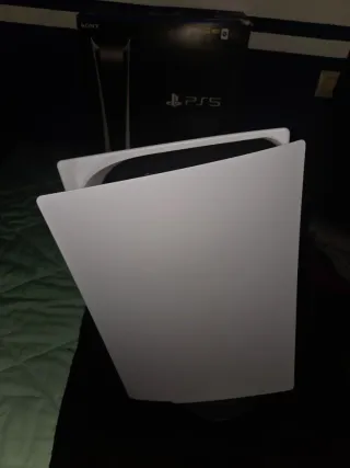 PS5 Digital + mando nuevo + cargador doble