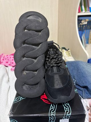 Scarpe Versace Uomo Nere