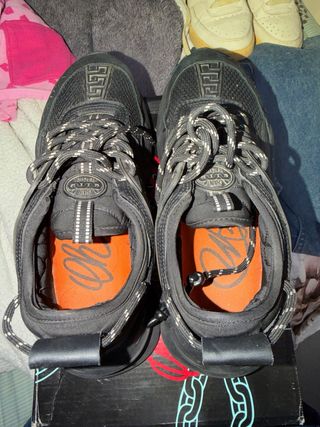 Scarpe Versace Uomo Nere