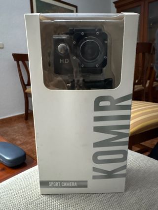 Cámara Deportiva Komir HD Negra