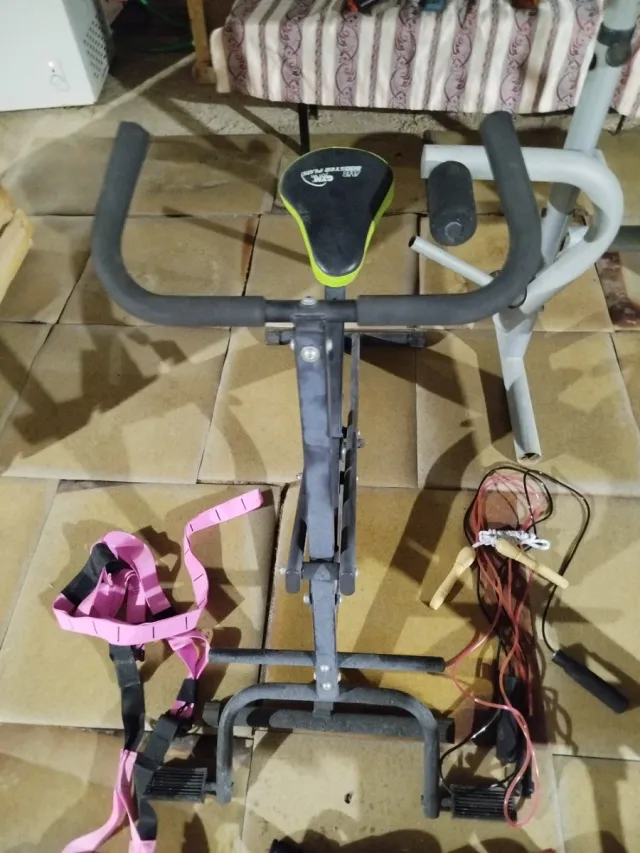 Equipo de gimnasio completo