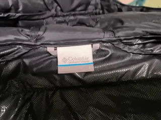 Parka Columbia Hombre Negra