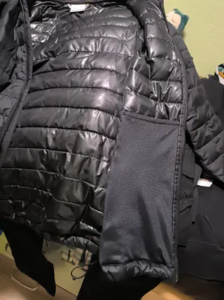 Parka Columbia Hombre Negra