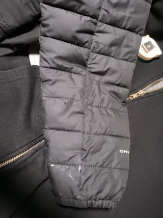 Parka Columbia Hombre Negra