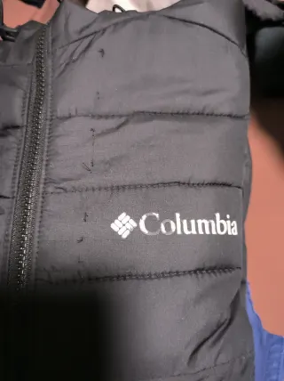 Parka Columbia Hombre Negra