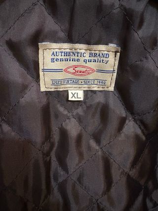 Giubbino Biker Vera Pelle Anni '90 vintage