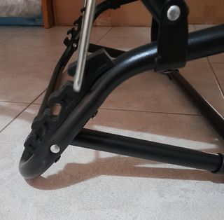 Lettino Prendisole con Tetto e Cuscino