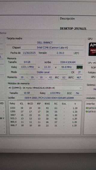 Dell Precision 3630 | 64GB RAM | WX5100