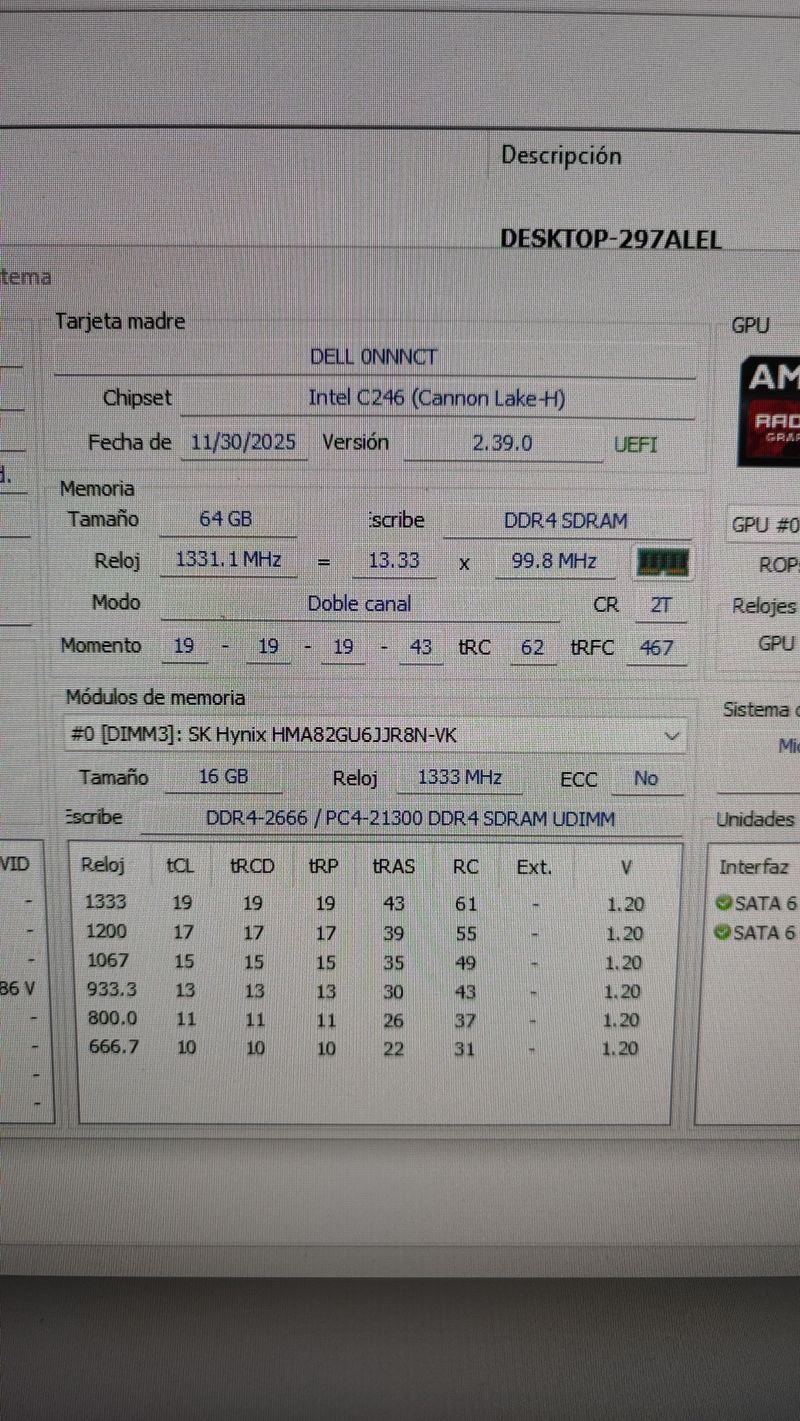 Dell Precision 3630 | 64GB RAM | WX5100 afbeelding 3